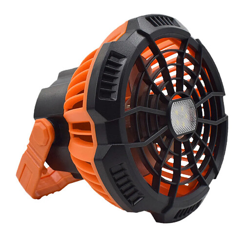 Ventilateur de Plafond de Camping Portable Lanterne de Tente Lumière LED Ventilateur de Bureau Silencieux Rechargeable Par USB Camping En Plein Air Bureau à Domicile