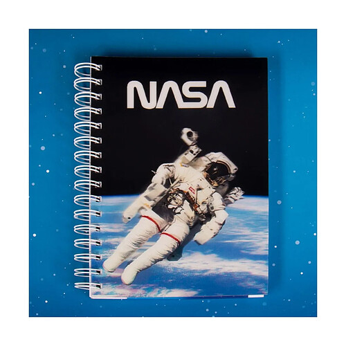 Fizz Creations NASA - Cahier à spirale A5 Lenticular 3D NASA