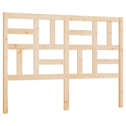 Maison Chic Tête de lit moderne pour chambre - Décoration de lit 146x4x104 cm Bois massif de pin -MN94159