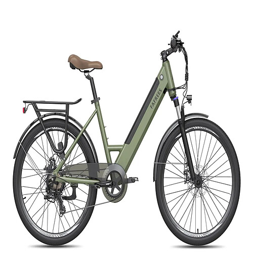 Vélo Électrique FAFREES F26 Pro | 250W 360WH 40KM Autonomie | Freins à Disque | Vert