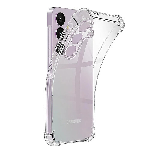 Xeptio Coque protection pour Samsung Galaxy A35 5G Souple Transparente Bumper en Gel TPU avec bords renforcés