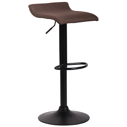 Non Tabouret de bar Dyn V2 tissu noir