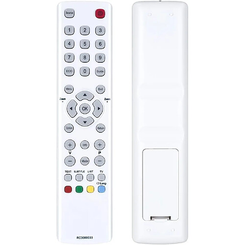 SANAG Rc3000E03 Telecommande De Rechange Pour Tcl Thomson Tv Compatible Avec Rc3000N02 F40S3804 Rc3000E03