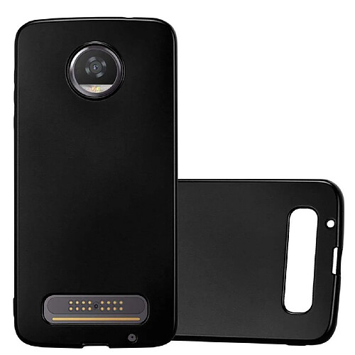 Cadorabo Coque Motorola MOTO Z2 Etui en Noir