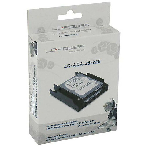 LC-POWER Adaptateur SSD