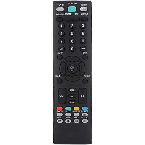 SANAG 1 Telecommande, Contrôle Smart Tv Multifonction Pour 19Lg3000-Za Flatron Flatron M228Wd M197Wd M227Wdl M227Wdj M237Wdp M2394Dpzj, Telecommande De Remplacement Pour Televiseur