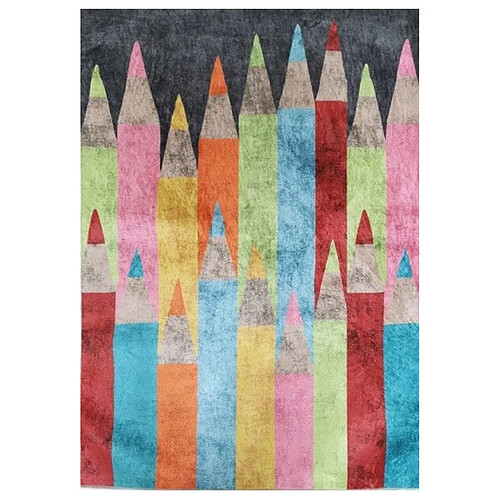 Mani Textile Tapis Coloré CRAYONS