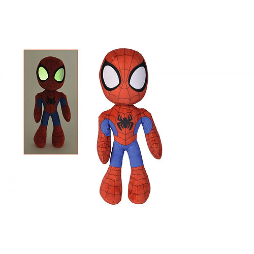 Simba Marvel - Peluche Glow In The Dark Eyes Spider-Man 25 cm