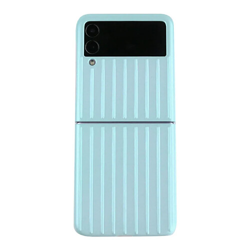 Coque en TPU anti-rayures, anti-empreintes digitales bleu clair pour votre Samsung Galaxy Z Flip3 5G