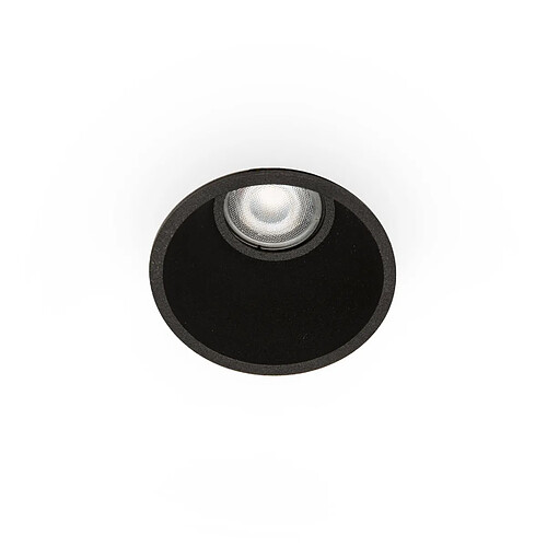 Faro Barcelona Downlight rond noir GU10