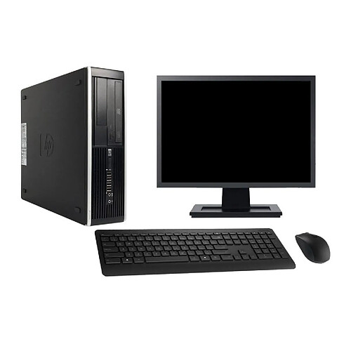 PC HP Compaq 6200 Pro SFF Ecran 19" i3-2120 RAM 16Go Disque 2To Windows 10 Wifi · Occasion