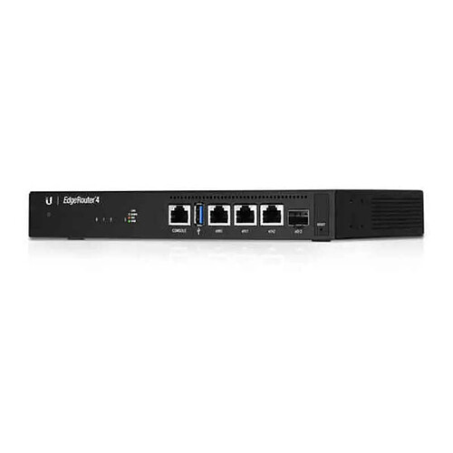 Router UBIQUITI EdgeRouter 4 Gigabit Ethernet Noir