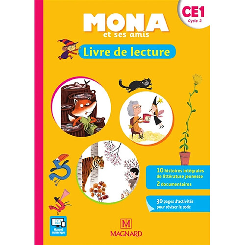 Mona et ses amis : livre de lecture : CE1, cycle 2 · Occasion