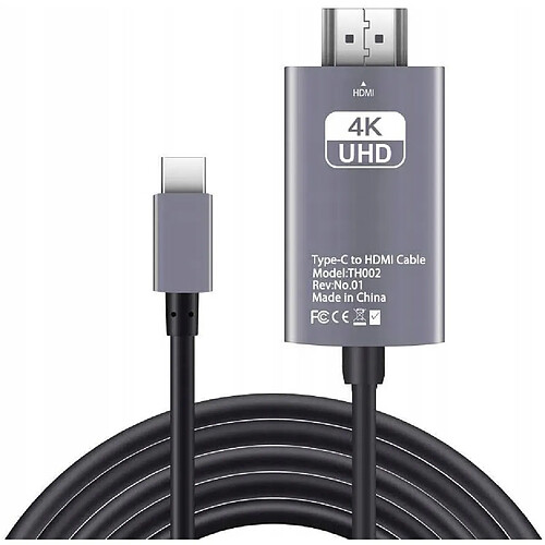 GUPBOO Câble USB-C vers HDMI 4K, JL25