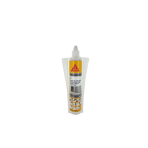 Résine de scellement chimique SIKA Sika AnchorFix 2 Plus - Gris - 300 ml