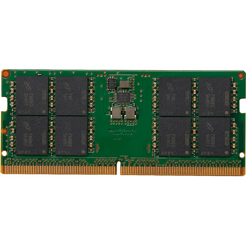 HP 32GB DDR5 4800 SODIMM Mem HP - DDR5 - module - 32 Go - SO DIMM 262 broches - 4800 MHz - pour HP ENVY 27-cp0XX