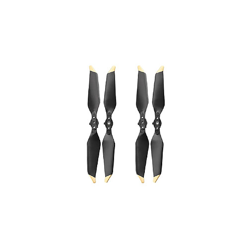 INF 2 paires d'hélices 8331F pour DJI Mavic PRO Black&Gold