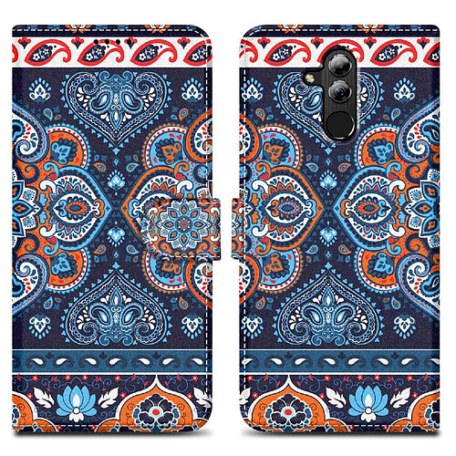 Cadorabo Etui Huawei MATE 20 LITE Coque en Bleu