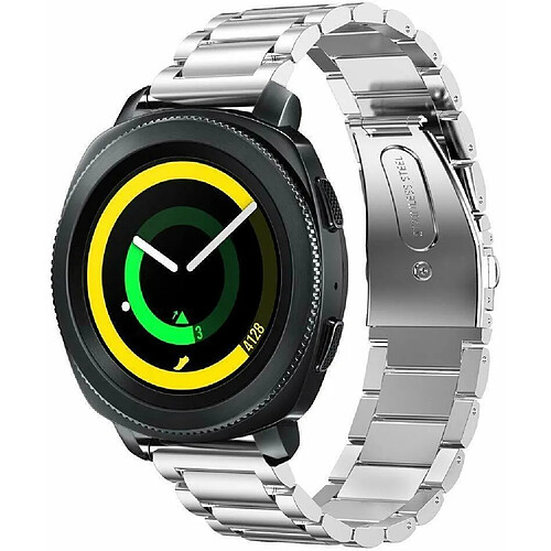 PHONECARE Bracelet Acier Stainless Lux + Outil pour Huawei Watch GT Runner - Gris