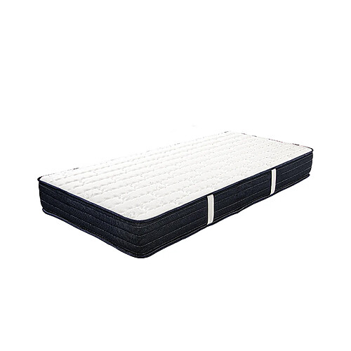 LUXURY LITERIE Matelas 90x190 cm, Gold, 20cm, mousse mémoire de forme, haute adaptabilité, indépendance du couchage, ergonomique, face été/hiver