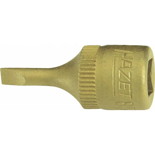 Douille male carré 1/4"5,5x1 mm Schlitz Hazet