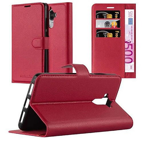 Cadorabo Coque Huawei MATE 9 Etui en Rouge