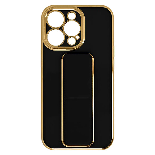 Avizar Coque iPhone 13 Pro Béquille pliable Système magnétique noir