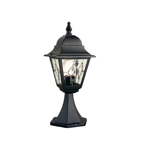 Elstead Lighting Lampe sur pied extérieur Norfolk Noir