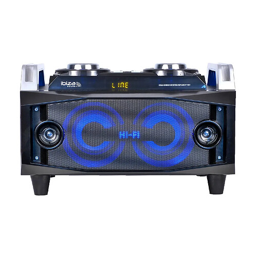 Ibiza Sound Système portable SPLBOX 120W USB SD FM Bluetooth