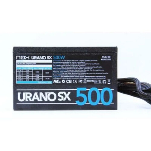 Bloc d'Alimentation Nox Urano SX 500 ATX 500W 500 W