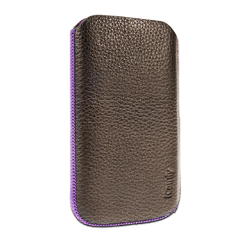 ICANDY Trendwerk77 Splash Classic Sleeve PullTab Brun/Purple 137x71 - s'adapte I9300, I9505