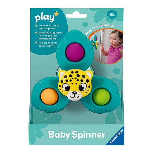 Ravensburger Play + - Baby Spinner leopard