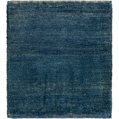 Vidal Tapis de laine 50x45 Bleu Gabbeh