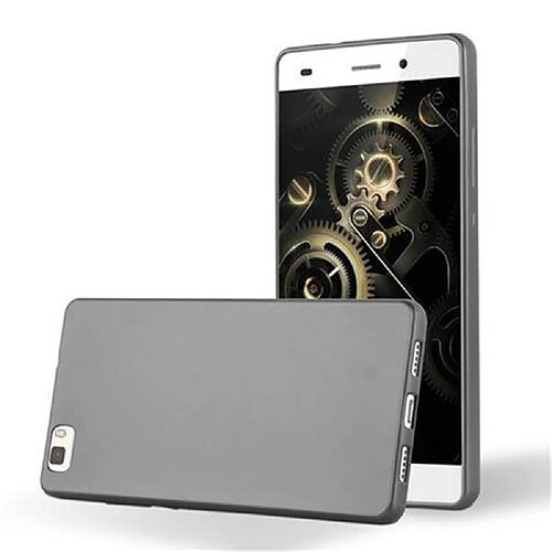 Cadorabo Coque Huawei P8 LITE 2015 Etui en Gris