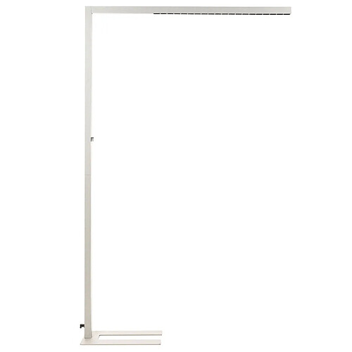 Beliani Lampadaire en métal argenté 194 cm à LED SAGITTA