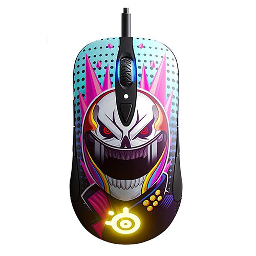 Universal Souris de jeu 18 000 CPI Pro Capteur optique 8 boutons Interrupteur mécanique RGB Souris légère