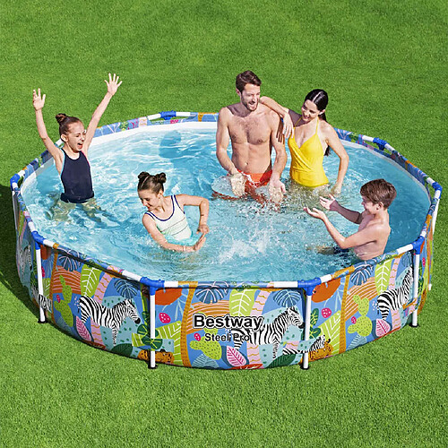 Bestway Ensemble de piscine Steel Pro Cadre 305x66 cm