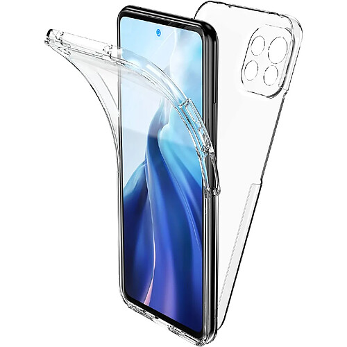 Xeptio Coque 360 degrés intégrale pour Xiaomi 14 5G Protection arrière PC Case et Avant en TPU Transparente -