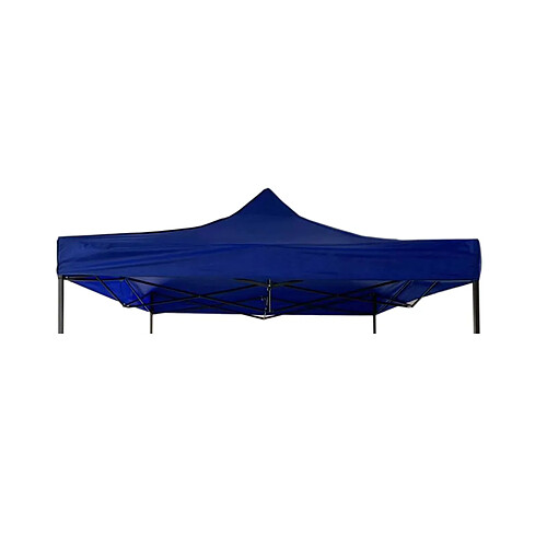 Mobili Rebecca Gazebo Couverture de Toit Bleu Polyester Ombrage Anti UV 3x3