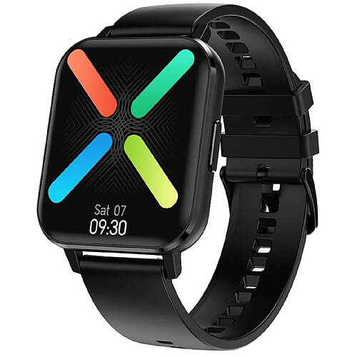 Universal Smartwatch Hommes IP68 Étanche Écran 1,78 pouces Smartwatch Femmes Surveillance de la fréquence cardiaque Tension artérielle Fitness Tracking Watch | Smartwatch (Noir)