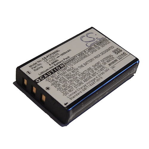 vhbw Batterie 1800mAh (3.7V) pour téléphone portable Panasonic Toughbook CF-P2 remplace CF-VZSU33.