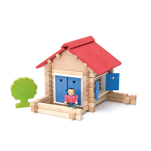 Fisher Price JEUJURA La Maison En Bois - 70 Pieces