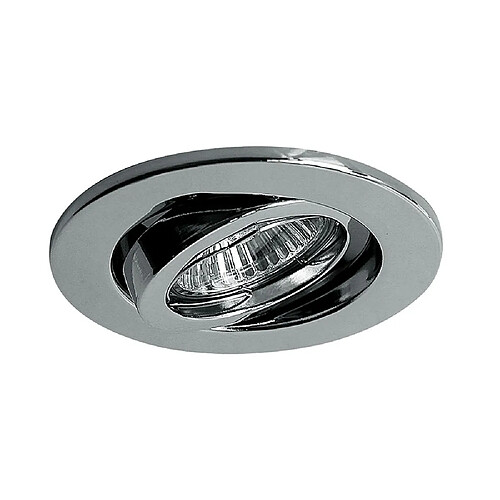 Inspired Downlight encastré réglable GU10, chrome poli (ampoule non incluse)