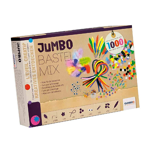 Glorex 61214072 - Jumbo Bastel Mix