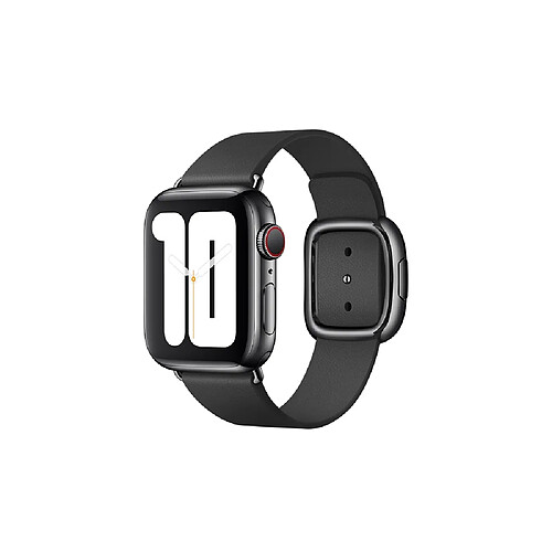 Eko Bracelet pour Apple Watch 38mm en cuir véritable Noir