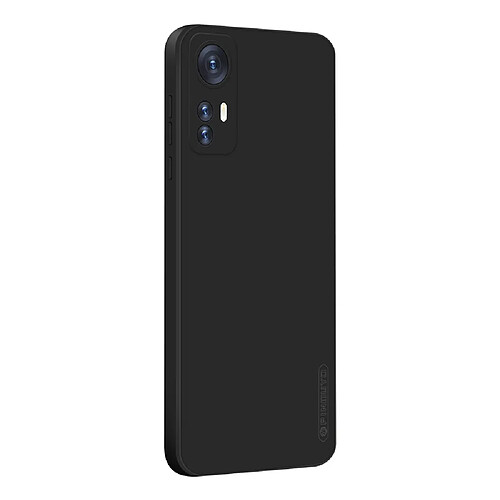 Coque en silicone PINWUYO flocage de fibres noir pour votre Xiaomi 12