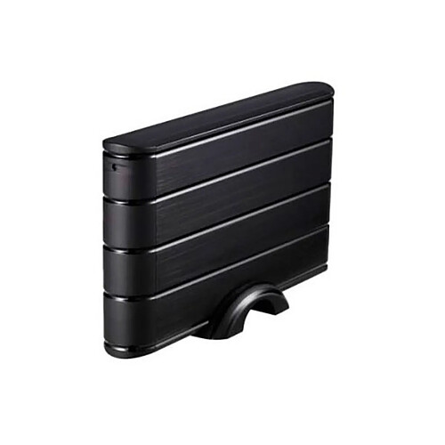 Totalcadeau Boîtier pour disque dur externe noir box HDD 3.5" Sata3 USB 3.0 - Boitier Amovibles HD pour PC et ordinateur pas cher