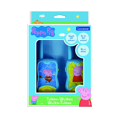 Lexibook Talkies-Walkies Peppa Pig portée 200m