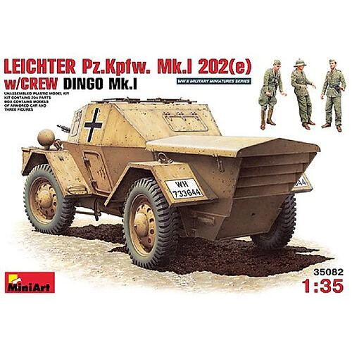 Mini Art MINIART Echelle 1?: 35 cm Leichter PZ., MK I 202 (E) Libérie Korp Construction Kit (Multicolore)