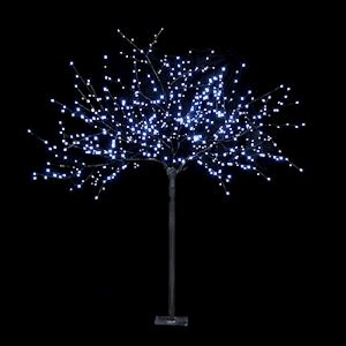 arbre branche - wizard - hauteur 2.50 mètres - 600 led blanc - festilight 61450-b0